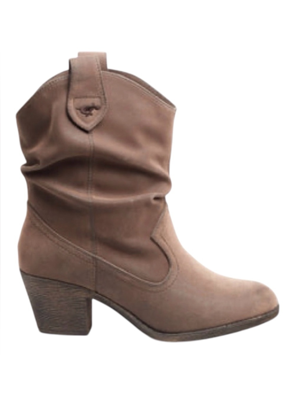 Rocket Dog SHERIFF VINTAGE BROWN Western Slouch BOOTS Size 8.5